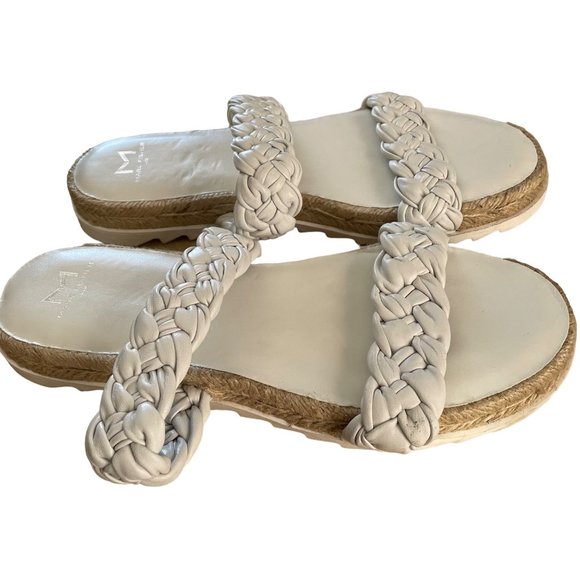 Marc Fisher Jaimee Braided Sandal Size 8 - Picture 3 of 7